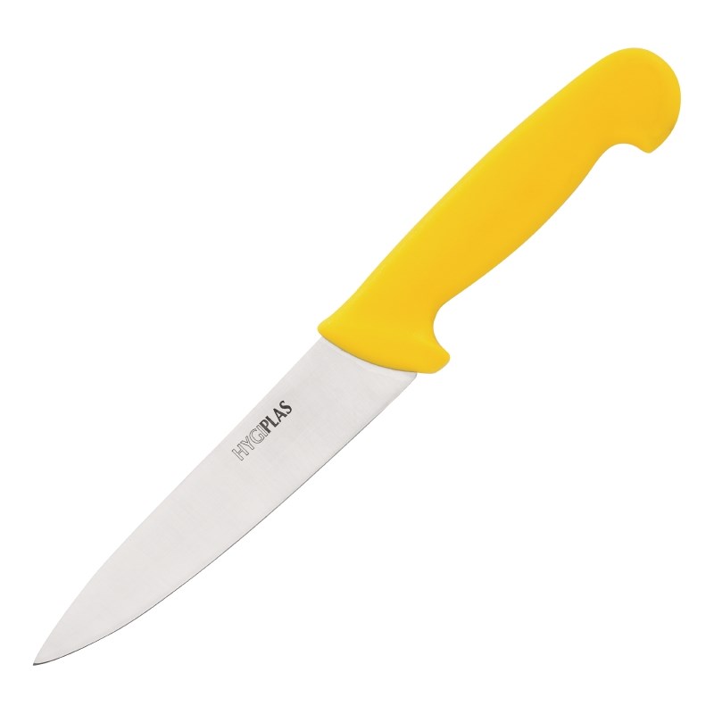 Couteau  de cuisinier Hygiplas jaune  16cm